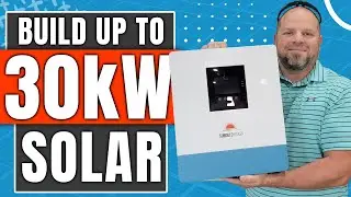 Гибридный солнечный инвертор SunGoldPower — создайте солнечную систему мощностью 30 кВт, как авто...