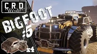 Crossout: [ FAVORITE & sledgehammer x4 ] BIGFOOT #5 [ver. 0.10.60]