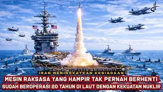 Mengapa Kapal Induk Nuklir AS Bisa Berlayar Tanpa Batas dan Sulit Dihentikan ?