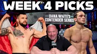 Contender Series 2025: Week 4 Predictions | 14-1 Last 3 weeks