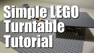 Simple LEGO Technic Turntable Tutorial