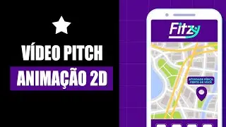 Produ&ccedil;&atilde;o de video animado 2D para a Startup FITZY - Video Pitch