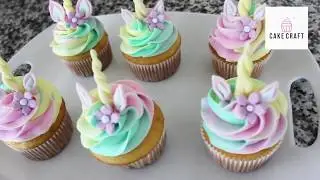 How To: Unicorn Cupcakes | Cake Craft USA