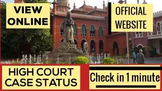High Court Case Status Online |Display board | MADRAS AND MADURAI BENCH | IN TAMIL