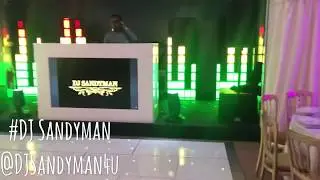 DJ Sandyman UK getting ready to Perform in London.