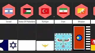 Every Asian Countries First Flag Animation