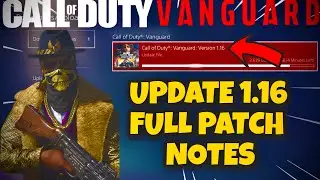 CALL OF DUTY VANGUARD UPDATE 1.16 PATCH NOTES!  NEW SNOOP DOGG OPERATOR BUNDLE, BUG FIXES & MORE!