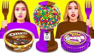 Жевательная Резинка vs Шоколадная Еда Челлендж | Смешные Кухонные Моменты от ToonDO Challenge