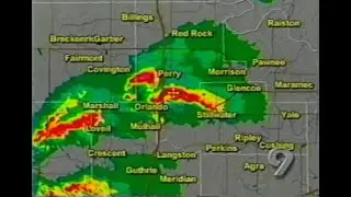 October 4th 1998 Tornado Outbreak Coverage - KWTV