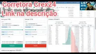 MATIC bot como fazer saque de MTB da Crex24 at&eacute; um carteira para real