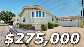 Inside a $275,000 Manufactured Home in Long Beach California!