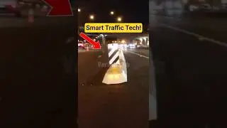 This Smart Road Tech Is Insane! 🤯 #didyouknowcars  #interestingfact #mesmerizing