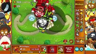 Lets Play Bloons Monkey City Tracks Packed BFB Impoppable Moustache Hills Map No Commentary 1076