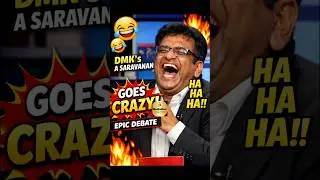 Debate or Standup comedy🤣   #dmk #saravanan #bjp