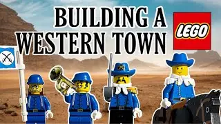 MASSIVE U.S Calvary FORT / LEGO Wild West town moc