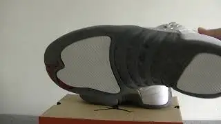 Air Jordan 12 Retro White Dark Grey