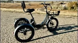 Lectric XP Trike Folding & Dimensions