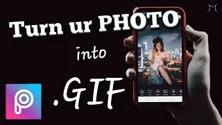How to make .gif in picsart | turn your photo into gif | Picsart photo editing