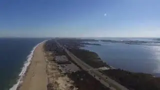Flying my drone over Fenwick Island, DE