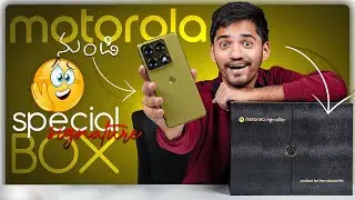 Motorola Signature Unboxing Special Box & Detailed Review | Tech With Yesh Telugu