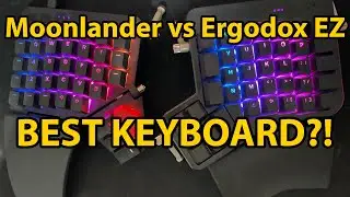 ZSA Moonlander vs Ergodox EZ! BEST Split Mechanical Ergonomic Keyboard?! | Richard Reviews