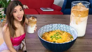 I tried that DIY viral frothy coffee