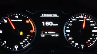 Audi A3, 0-200 km/h 2.0 TDI 184 hk
