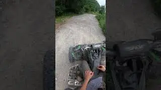 Kfx 450 first ride