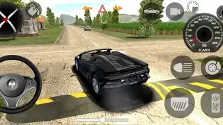 INDIAN CAR SIMULATOR 3D I DRIVE LAMBORGHINI CAR I BEST FARM GAME I TRENDING🔥 TRAFFIC I DRIVING TEST 