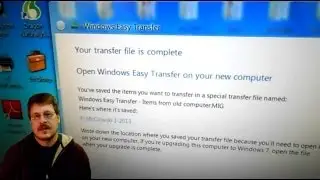 How to Save Your Computer Data Using Microsoft Windows Easy Transfer