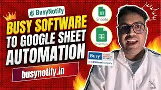 Busy Software to Google Sheets Automation | Effortless Data Sync