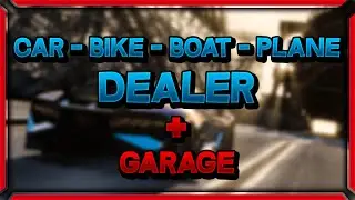 [Paid] Car/Bike/Boat/Plane-Dealer + Garage (FiveM - RageUI)