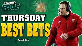 Thursday's BEST BETS: New Year's Day College Football Playoff Picks | The Early Edge