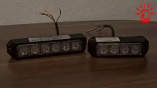 LED Frontblitzer mit Zulassung nach ECE R65 , Baugleich mit Hella BST und Axixtech MS6