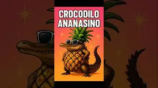 Crocodilo Ananasino &ndash; Crocodile Meme|Italian Brainrot #crocodiloananasino#italianmeme #brainrotmemes