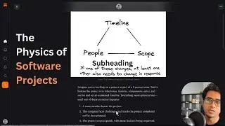 The Physics of Software Projects [English]