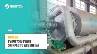 BLJ-3 Beston Skid-mounted Pyrolysis Machine Shipped to Argentina