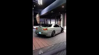 NISSAN SKYLINE R34 GT-R | BRUTAL SOUND | LAUNCH CONTROL | FAST CAR | NEXT GEN |ASSETTO CORSA