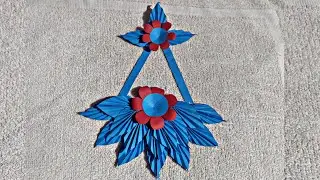 wall hanging craft ideas with paper 2020 | paper cutting wall hanging craft| wallmate | wallpaper |