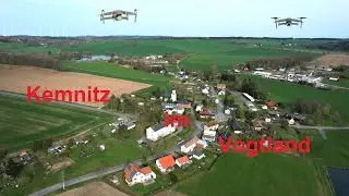 Kemnitz ( kein Schreibfehler ) ein Ortsteil der Gemeinde Weischlitz und ein Blick nach Gutenfürst