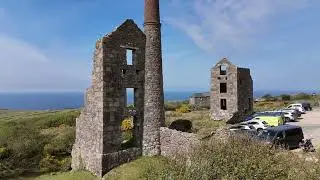 Carn Galver Tin Mine from above  #exploreingcornwall #history #mining