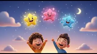 Three Little Toy Stars Shine Shine Shine | Nursery Rhymes for Kids & Baby Songs