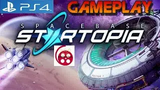 Spacebase Startopia: PS4 Gameplay (Space Station Management Sim)