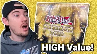 INSANE YuGiOh Box Opening of MAXIMUM Gold! HIGH Value!