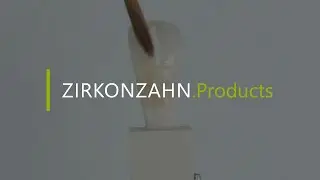 Fresco Ceramics on a monolithic rooted tooth | Zirkonzahn.Products