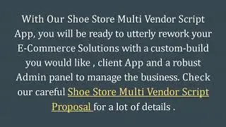 Shoe Store Multi Vendor Script - Scriptstore
