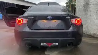 BRZ cold start stock exhaust