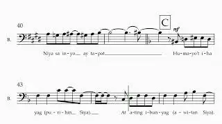 Humayo't Ihayag (E Maj) Bass