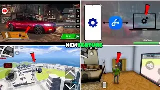 New Feature Of Indian Theft Aura Simulator New Update | Phone To Pc Game On Feature | ITA Menu Code