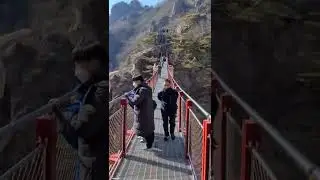 Daedunsan(Mountain) Cloud Bridge #Shorts